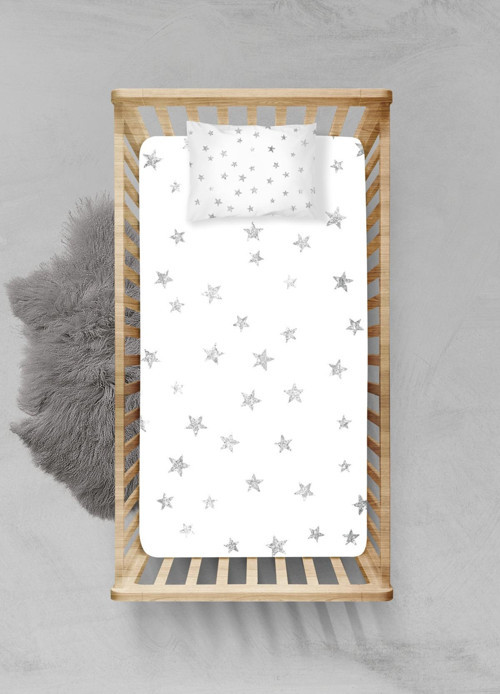 %100 Pamuklu Lastikli Çarşaf Seti - (70x110+15cm) - PLCS32023101
