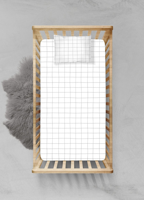 %100 Pamuklu Lastikli Çarşaf Seti - (90x190+20cm) - PLCS62023015