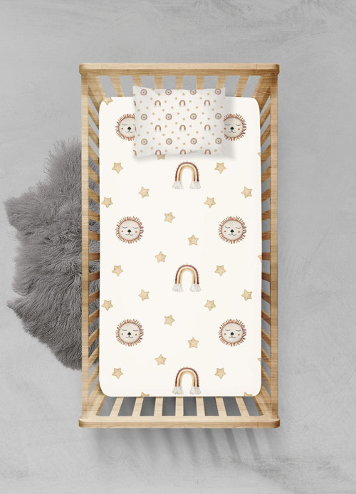 %100 Pamuklu Lastikli Çarşaf Seti - (90x190+20cm) - PLCS62023046