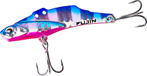 Metal Vibe 45mm 7gr Vibrasyon Yem 112 Blue Pink Zebra Glow