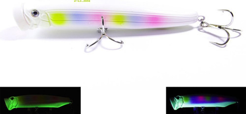 Salt Popper 12cm 30gr Su Üstü Popper 018 Pearl Rainbow Glow