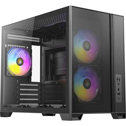 Flux M Kompakt Micro-ATX Oyuncu Kasası Siyah