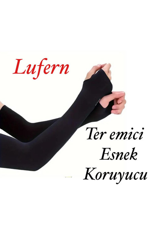 Spor Esnek Uzun Kol Anti UV Güneş Koruyucu Kol Kılıfı Bisiklet Motosiklet Koşu Kolluk Tesettür