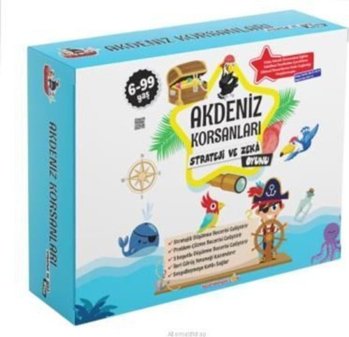 Akdeniz Korsanları Strateji Ve Zeka Oyunu 6-99 Yaş