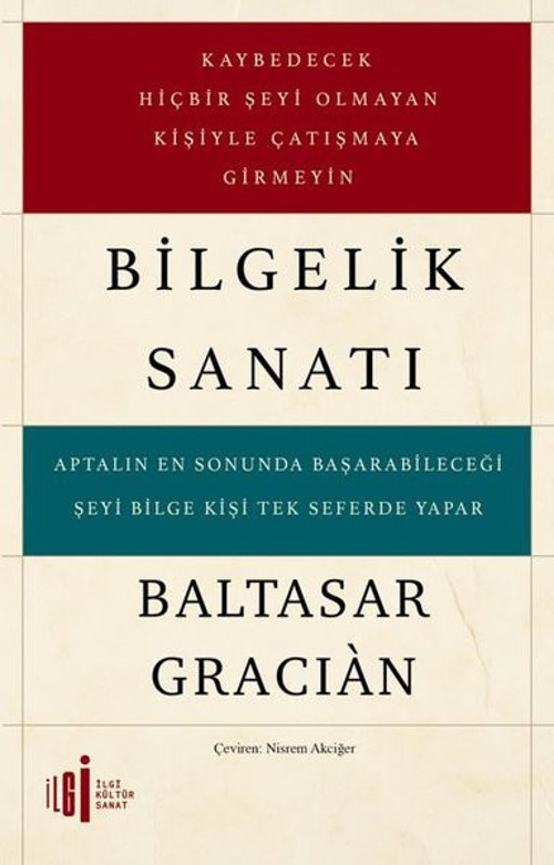 İlgi Kültür Sanat Yayınları Bilgelik Sanatı