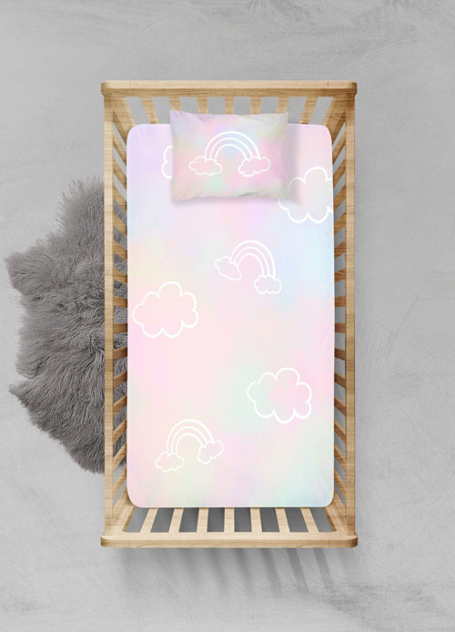 %100 Pamuklu Lastikli Çarşaf Seti - (100x200+20cm) - PLCS72023146