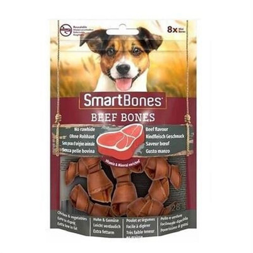 Köpek Ödül Kemiği Sığır Etli Mini (8li) 128g