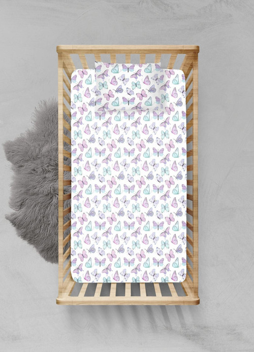 %100 Pamuklu Lastikli Çarşaf Seti - (90x190+20cm) - PLCS62023149