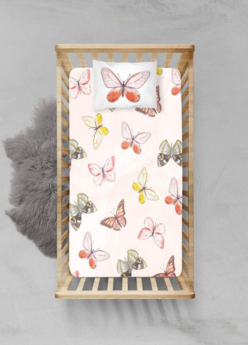 %100 Pamuklu Lastikli Çarşaf Seti - (70x130+15cm) - PLCS42023150