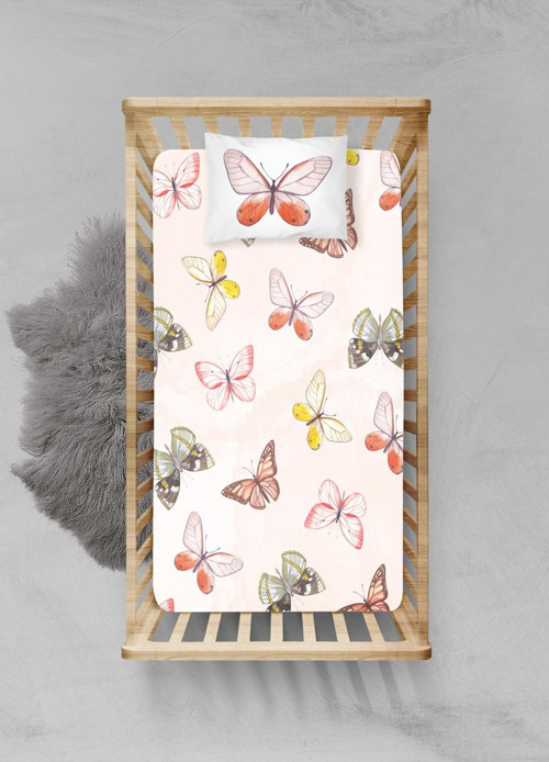 %100 Pamuklu Lastikli Çarşaf Seti - (80x140+15cm) - PLCS52023150