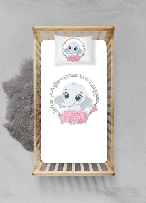 %100 Pamuklu Lastikli Çarşaf Seti - (90x190+20cm) - PLCS62023158