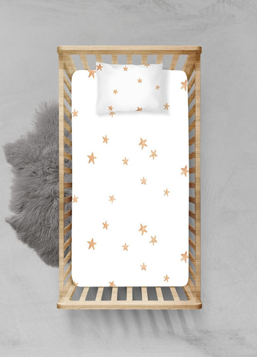 %100 Pamuklu Lastikli Çarşaf Seti - (55x95+15cm) - PLCS12023162