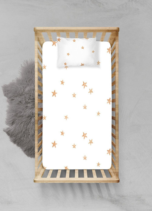 %100 Pamuklu Lastikli Çarşaf Seti - (70x130+15cm) - PLCS42023162