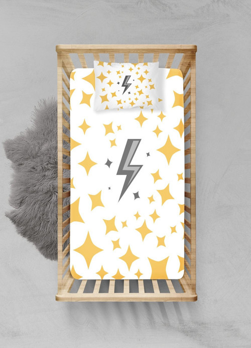 %100 Pamuklu Lastikli Çarşaf Seti - (120x200+20cm) - PLCS82023163