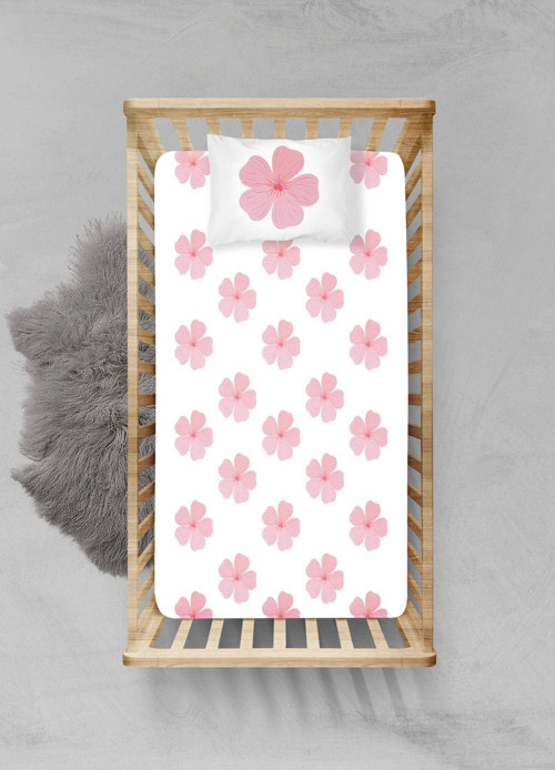 %100 Pamuklu Lastikli Çarşaf Seti - (120x200+20cm) - PLCS82023165