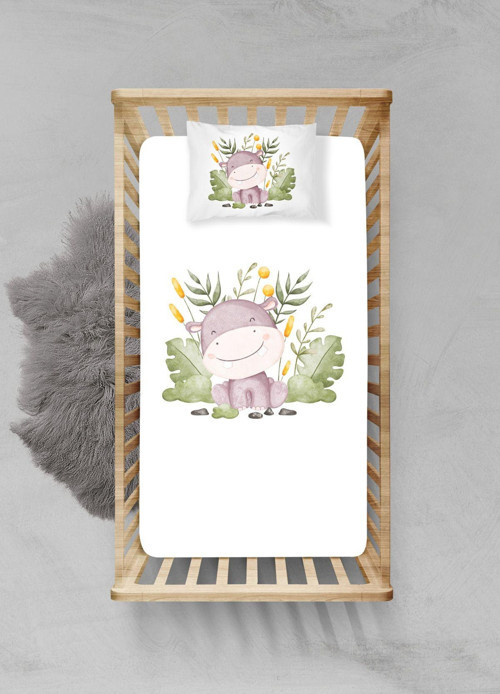 %100 Pamuklu Lastikli Çarşaf Seti - (120x200+20cm) - PLCS82023169