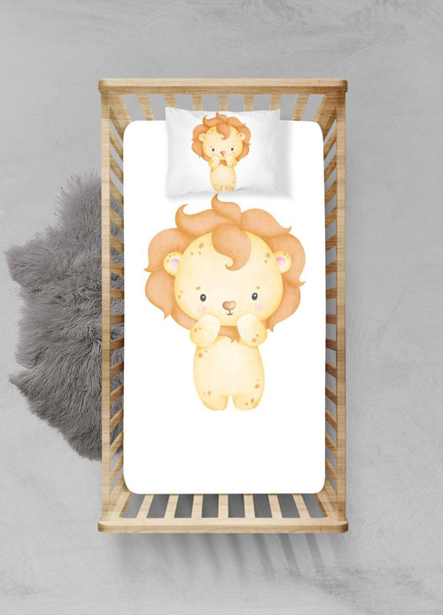 %100 Pamuklu Lastikli Çarşaf Seti - (55x95+15cm) - PLCS12023170