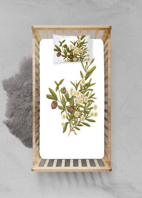 %100 Pamuklu Lastikli Çarşaf Seti - (80x140+15cm) - PLCS52023174