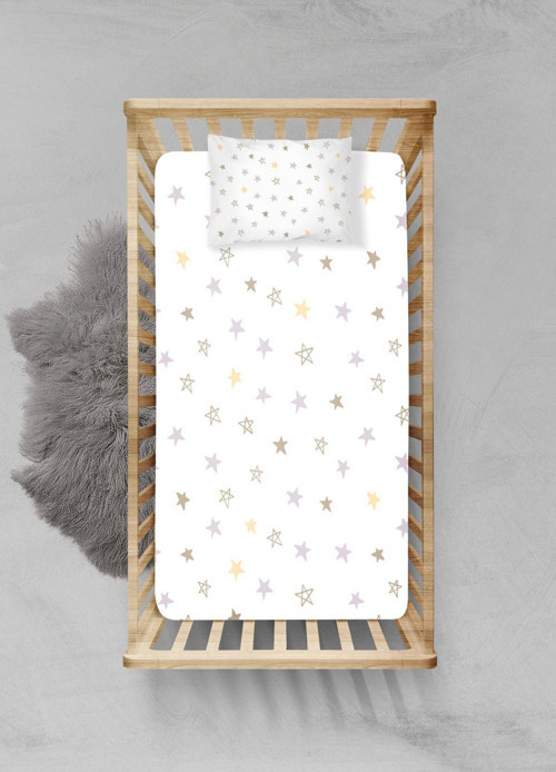 %100 Pamuklu Lastikli Çarşaf Seti - (120x200+20cm) - PLCS82023183
