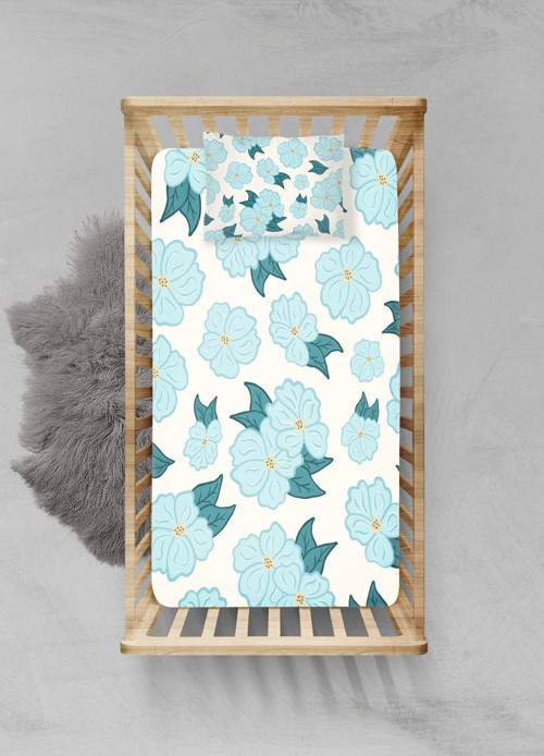 %100 Pamuklu Lastikli Çarşaf Seti - (70x110+15cm) - PLCS32023229
