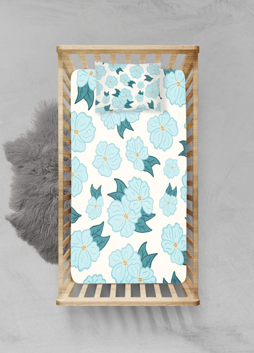 %100 Pamuklu Lastikli Çarşaf Seti - (90x190+20cm) - PLCS62023229