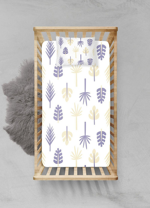 %100 Pamuklu Lastikli Çarşaf Seti - (120x200+20cm) - PLCS82023234