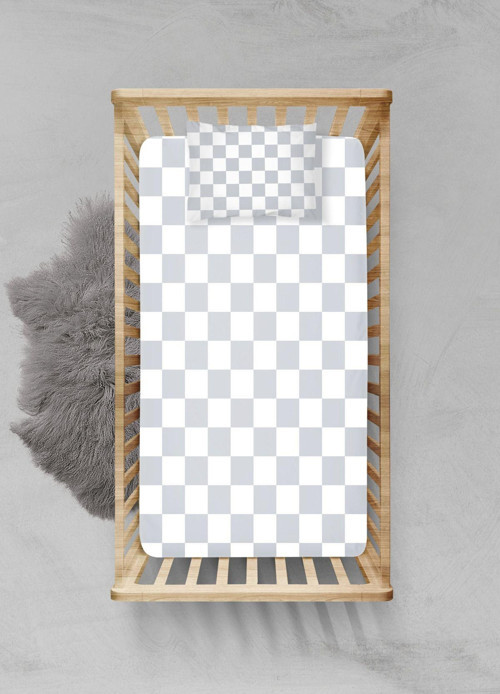 %100 Pamuklu Lastikli Çarşaf Seti - (60x120+15cm) - PLCS22023241