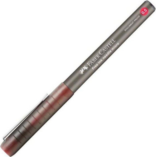 Free Ink Needle 0.5 mm Kırmızı Roller Kalem