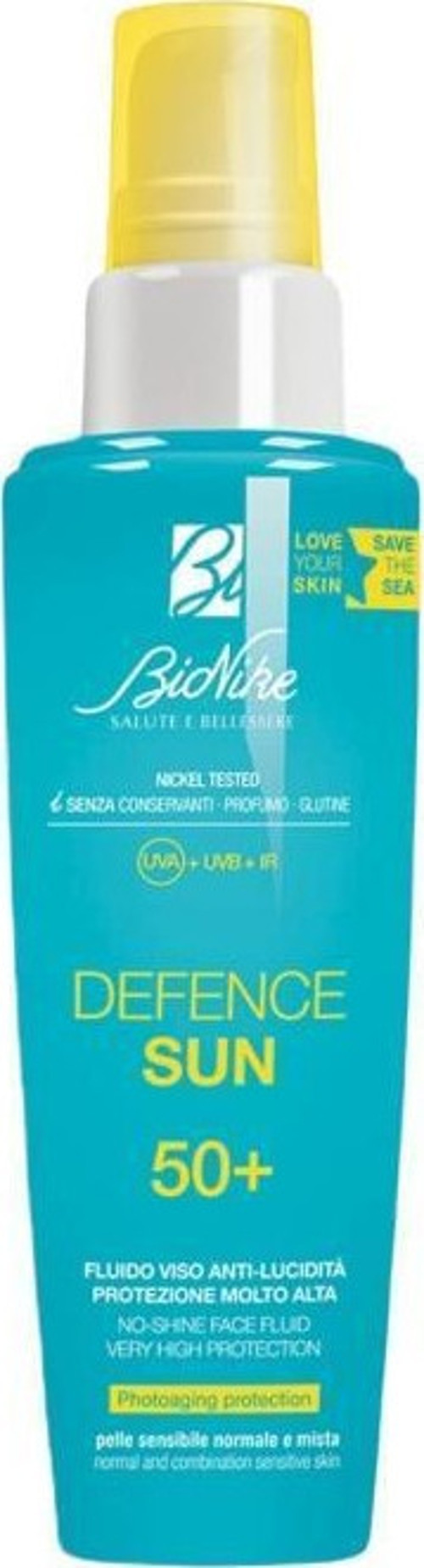 BIONIKE Defence Sun 50+ No Shine Face Fluide 50 ml
