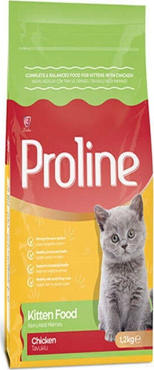 Kitten Tavuklu Yavru Kedi Maması 1,2 Kg X 4 Adet ( 4.8 Kğ )