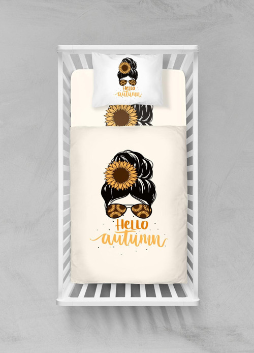 Organik Pamuk Bebek Nevresim Takımı - (100x150) - BCNTAY32023312