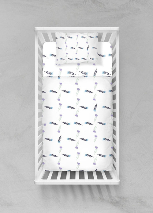 Organik Pamuk Bebek Nevresim Takımı - (100x150) - BCNTAY32023345