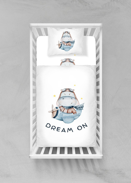 Organik Pamuk Bebek Nevresim Takımı - (100x150) - BCNTAY32023028
