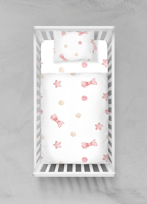 Organik Pamuk Bebek Nevresim Takımı - (100x150) - BCNTAY32023040