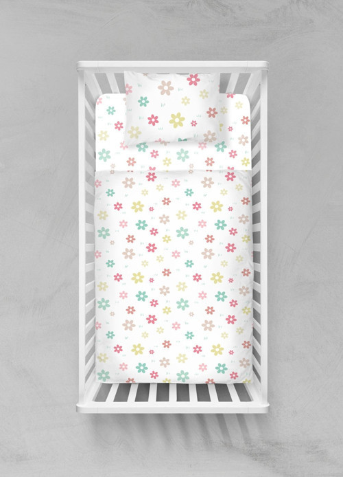 Organik Pamuk Bebek Nevresim Takımı - (100x150) - BCNTAY32023087