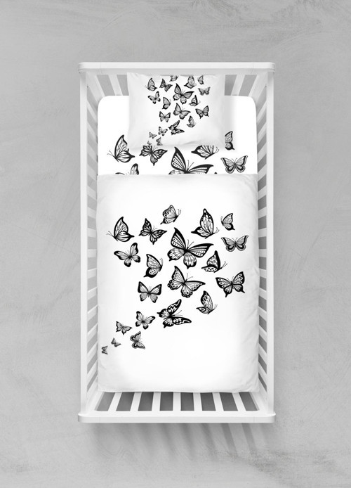 Pamuk Saten Park Yatak Beşik Nevresim Takımı - (80x120) - BCNTAY22023176