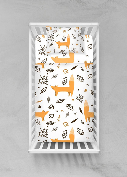 Organik Pamuk Bebek Nevresim Takımı - (100x150) - BCNTAY32023244