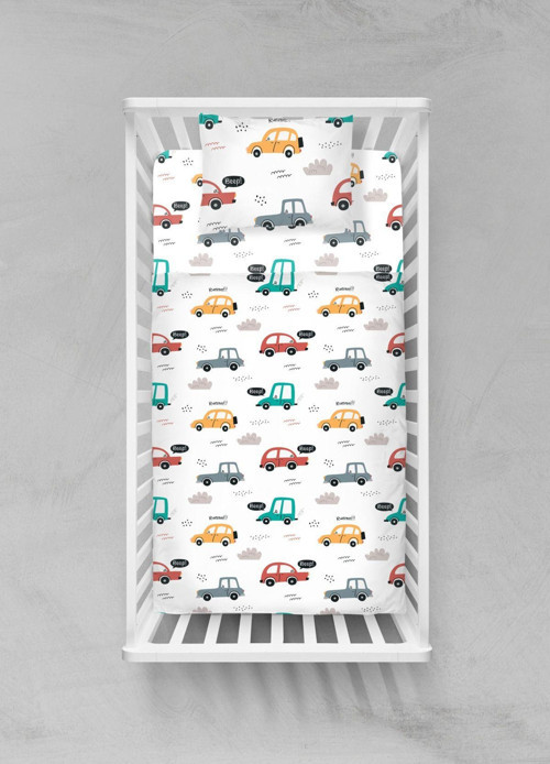 Organik Pamuk Bebek Nevresim Takımı - (100x150) - BCNTAY32023269