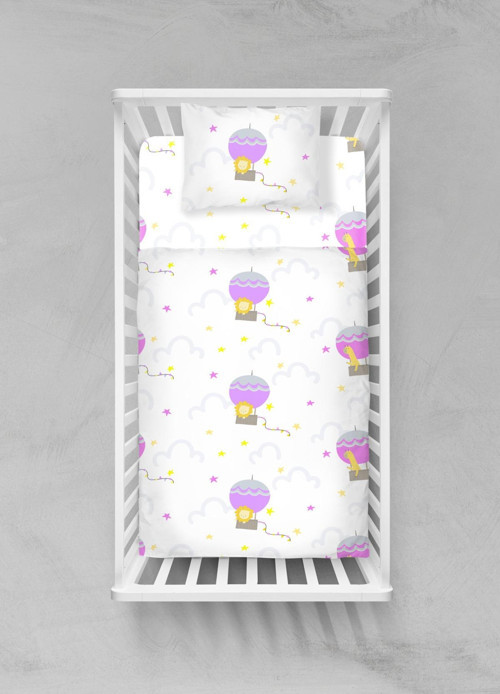 Organik Pamuk Bebek Nevresim Takımı - (100x150) - BCNTAY32023285