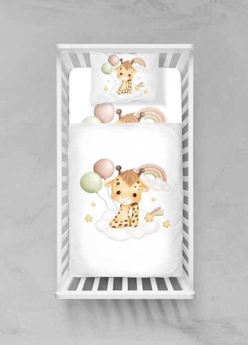 Organik Pamuk Bebek Nevresim Takımı - (100x150) - BCNTAY32023300