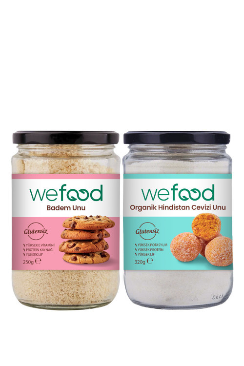 Glutensiz Badem Unu 250 gr + Organik Hindistan Cevizi Unu 320 gr
