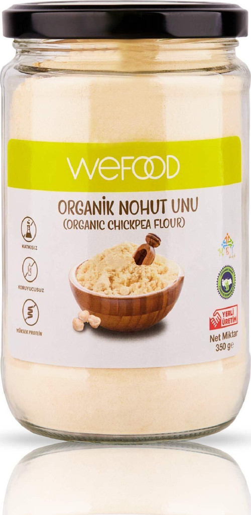 Organik Nohut Unu 350 Gr 2'Li