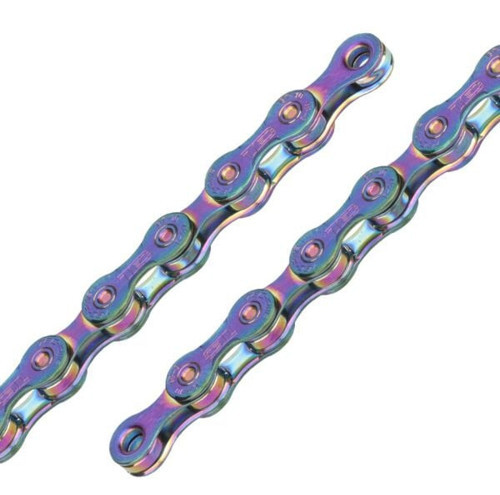 CT-8 7-8 Vites Uyumlu Zincir Galaxy Blue Rainbow 1/2''x3/32'' 116 Link KMCCT8BLUE