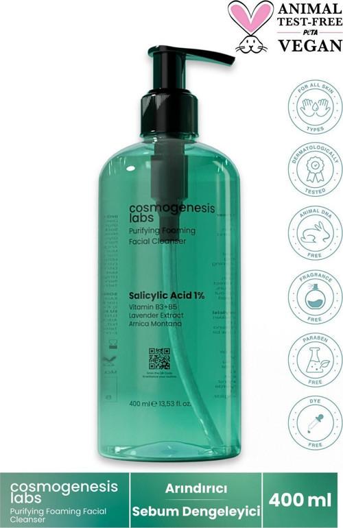 Purifying Foaming Facial Cleanser 400 ml
