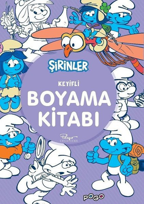 Şirinler-Keyifli Boyama Kitabı