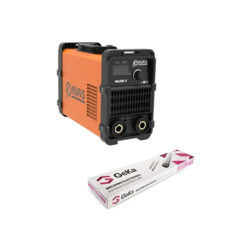 MA200E Inverter Kaynak Makinesi 200A + 1 Paket 2.5mm Elektrot