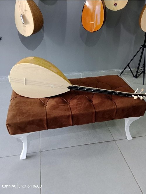 Tam Profesyonel Mihraplı, Klavyeli Kısa Sap Dut Bağlama( kılıf,yedek tel, Mizrap hediyeli)