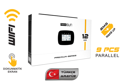 Premium 48V 12kW MPPT Akıllı İnverter