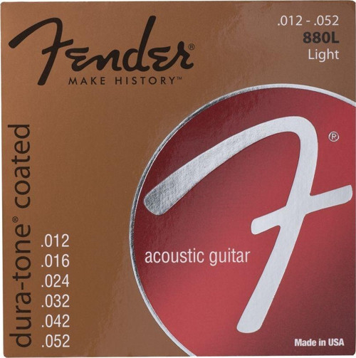 Dura-Tone 880L 80/20 Coated 12-52 Akustik Gitar Teli