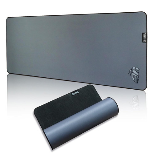 Gray 80x30cm Hybrid Yüzey - 4mm Kalınlık - Özel Yüzey Altı Dikiş - Kaydırmaz Zemin XL Mousepad